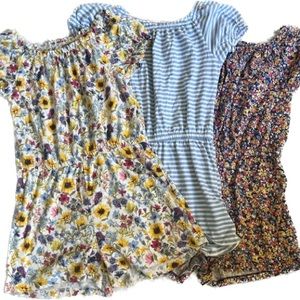 Set of 3 Old Navy Girls Rompers size 10-12